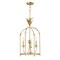 Maxim Lighting Paloma 3-Light Foyer Pendant, Gold Leaf 2884GL - alternate 1